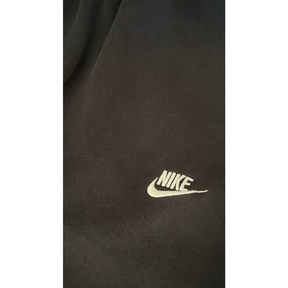 Nike Mens 2XLT Tall Black Fleece Sweatpants Joggers Swoosh